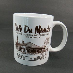 Cafe Du Monde Vintage Coffee Tea Cup Mug